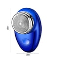 thumbnail image 3 of XYAIYT Rasoir pour Hommes Compact Rechargeable par USB, Portable, Humide et Sec, Mini Rasoir Électrique avec Lames en Acier Inoxydable pour la Maison et les Voyages, Fonctionnement Facile à un Bouton, Convient aux Voyages d'Affaires, 3 of 8