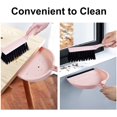 thumbnail image 3 of Mini Brush and Dustpan Set, Hand Broom and Dustpan Set, Small Broom and Dustpan Set, Small Dust Pan with Brush for Home Kitchen Office Car, Pink, 3 of 5