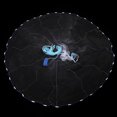 thumbnail image 2 of Fish Cast Net American Saltwater Hand Throw Heavy Duty Zinc Sinker Weights for Bait Trap Fish, 4FT, 2 of 3