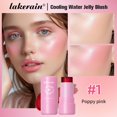 thumbnail image 4 of Jelly Blush Stick 3 In 1 Blush For Cheeks Lips Eyeshadow Moisturizing Contour Cream Long G8b9, 4 of 7