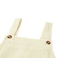 thumbnail image 4 of Wide Leg Overalls for Women Sleeveless Jumpsuits Suspender Overalls with Pockets, 4 of 5