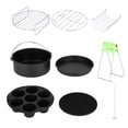 thumbnail image 1 of Friteuse à Air Chaud, Accessoires de Friteuse à Air 8 Po, Friteuse à Air Durable Crêpe pour Pizza Aliments Frites, 1 of 8