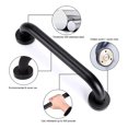 thumbnail image 3 of Matte Black Stainless Steel Security Bar 30cm, 3 of 5