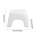 thumbnail image 3 of QTOCIO Stool For Toilet Low Stepping Stool With Nonslip Base Enhanced Stability For Bathroom Use Elegant For Adults For Living Room And Shower, 3 of 4