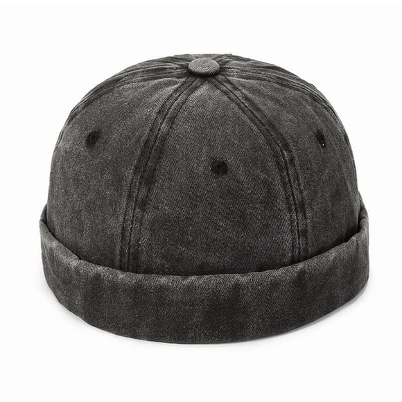 Solid Color Beanie Skull Cap Dome Brimless Hat Men Women Girls Hip Hop Docker Cap Fashion Melon Cap Vintage Landlord Hats Beanie Gold