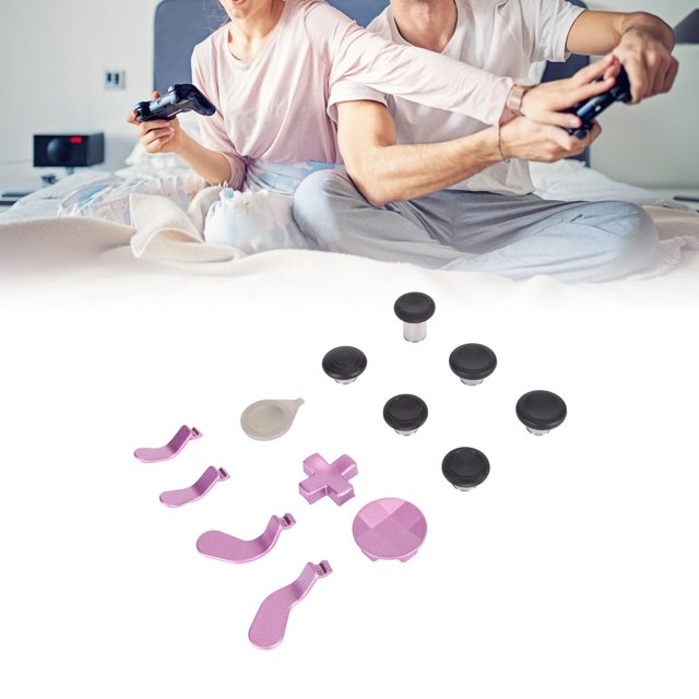 Metal Thumbsticks Replacement Parts for Elite Series 2, Controller Accessory Parts, Sensitive Magnetic Metal Thumbsticks, Elite Thumbsticks Replacement