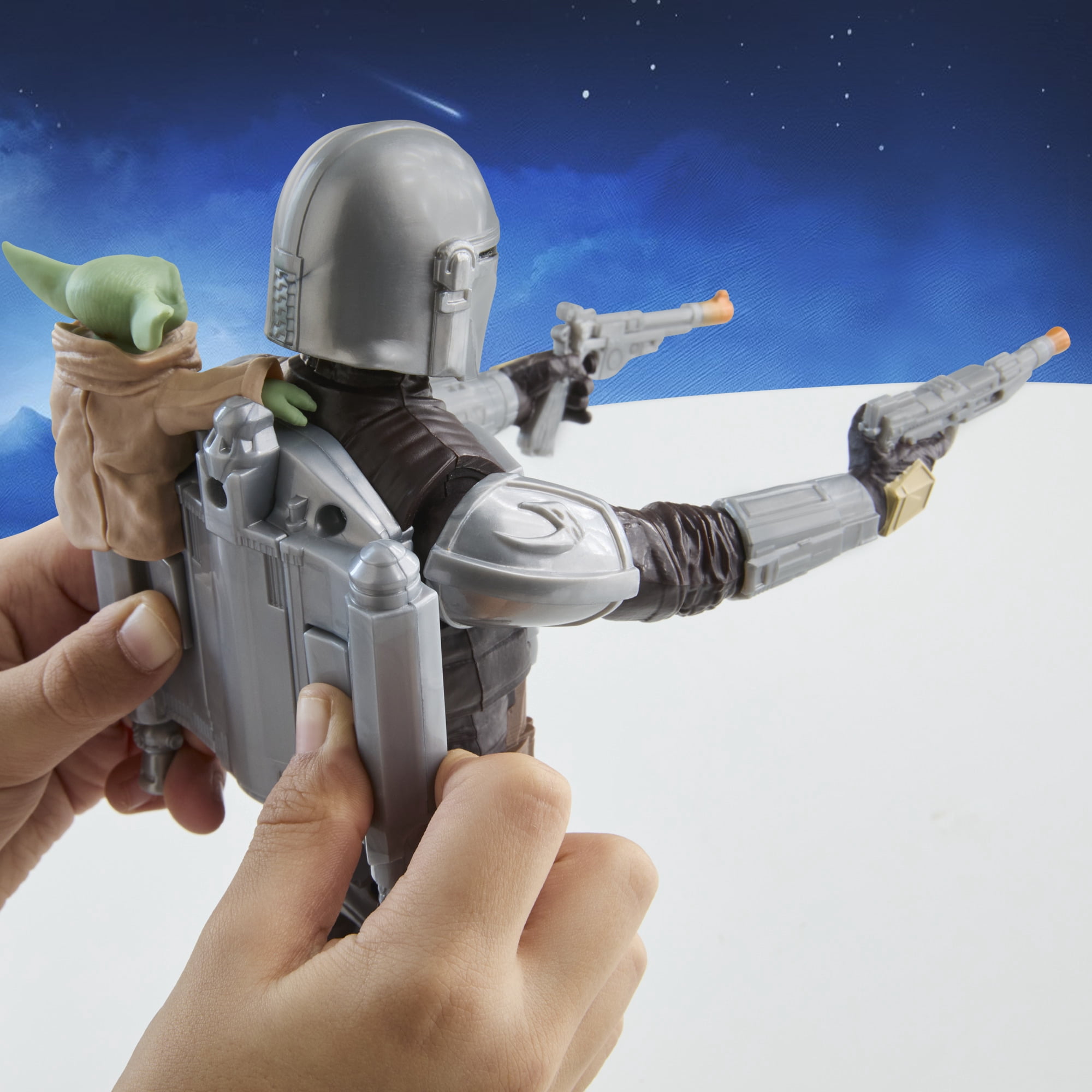 Star Wars The Mandalorian & Grogu, figurine Mandalorien