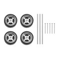 thumbnail image 2 of lionlar 1/64 Diecast On-Road Model Car Wheel & Tire Set Accessories Hotwheels C, 2 of 9