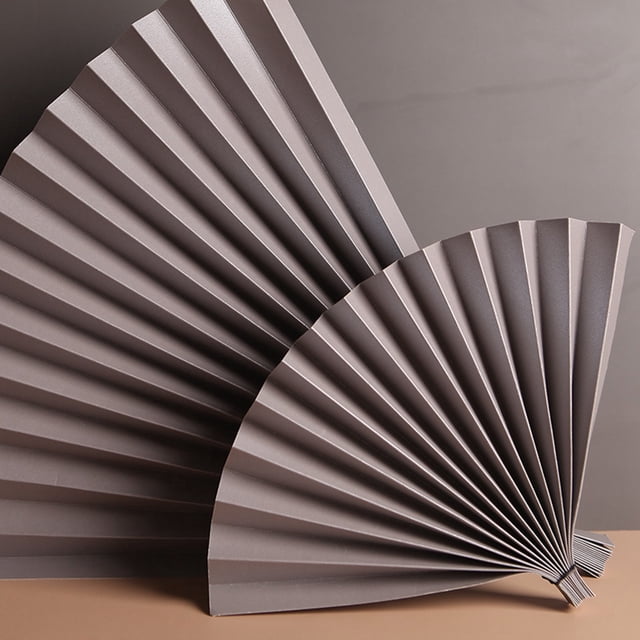 Innovative Photography Props Folding Hand Paper Fan for Advertising Shooting