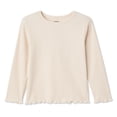 thumbnail image 1 of George Toddler Girls' Long-Sleeve Rib T-Shirt, 1 of 2