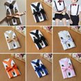 thumbnail image 3 of Gupgi Kids Solid Adjustable Elastic Suspenders Y-back Suspender Bow Tie Set, 3 of 4