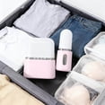 thumbnail image 1 of Travel Mini Shampoo Dispenser Travel Bottle Set with Leak Proof Containers and Labels for Toiletries and Personal Care, 1 of 5