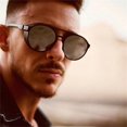 thumbnail image 4 of FEISEDY Lunettes de Soleil Steampunk Classiques pour Hommes Femmes Rétro Rondes Gothiques Lunettes Protection UV400 B2957, 4 of 6