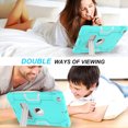 thumbnail image 3 of Case for iPad 6th Generation/iPad 5th Generation (9.7-inch, 2018/2017 Model), iPad Air 2 Case, Hybrid Shockproof Rugged Protective Cover for iPad 9.7 inch with Built-in Kickstand, 3 of 4