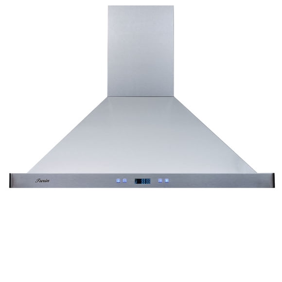 Turin 30” Wall Mounted Range Hood in Stainless Steel