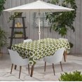 thumbnail image 2 of Vargottam Indoor/OutdoorTablecloth58x120 Inch Rectangle Nappe avec trou de parapluie et zip-Table imperméableTableTableTableCouveuses pour arrière-cour RectangulaireTable-vert clair, 2 of 5