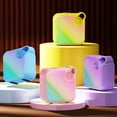 thumbnail image 2 of Langgg Bluetooth Speaker For Sound And Colorful Lighting Effects 3D Sound pink, 2 of 6