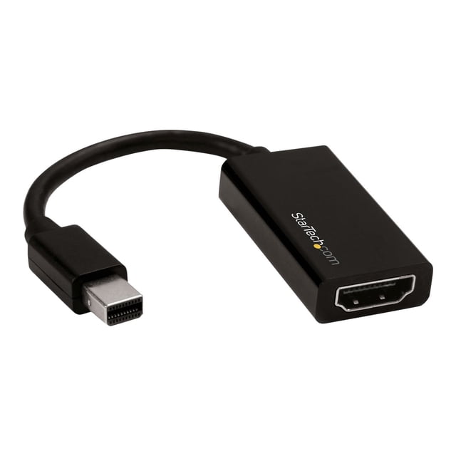 StarTech.com Mini DisplayPort to HDMI Adapter - 4K mDP to HDMI Converter - UHD 4K 60Hz (MDP2HD4K60S) - Video converter - DisplayPort - HDMI