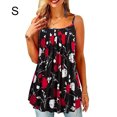 thumbnail image 1 of ziyahi Hauts d'Été à Bretelles Col Rond Camisole Sans Manches Imprimée Vêtements pour Femmes, Type 2, S, 1 of 7