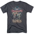 thumbnail image 1 of Batman and Robin Classic Duo Men's T-Shirt-3XLarge, 1 of 2