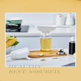 thumbnail image 4 of Oleegame 2PC Kitchen Funnel Washable Multipurpose Funnel For Liquid Oils Dry Ingredients White, 4 of 9