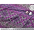 thumbnail image 3 of Soimoi polyester Crepe Fabric Geometric Southwestern Fabric Prints By Yard 52 Inch Wide, 3 of 3