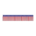 thumbnail image 1 of BINGLI Guirlande Patriotique à Franges en Feuille avec Fini Métallique - Serpentins Suspendus Rouges, Blancs et Argentés pour Jupes de Table du 4 Juillet, Décorations de Fête du Memorial Day (Options de 3 Longueurs), 1 of 9