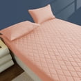 thumbnail image 4 of Fitted Sheet, Mattress Protector Cover, Quilted Pocket Sheet, Winter Warm, Breathable, Non-Slip Skin-Friendly Bedding, All-Season Comfort, Machine Washable, 4 of 9