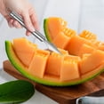 thumbnail image 4 of Stainless Steel Fruit Baller Tool, Precision Carving Scoop for Melons, Apples, or Vegetables, Dishwasher-Safe Kitchen Crafting Accessory, 4 of 9