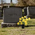 thumbnail image 3 of Cemetery Flower Holder Plastic Grave Site Memorial Service 8Pcs 5.1X5.1X3.9In, 3 of 9
