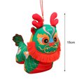 thumbnail image 4 of YAOMOBB Stuffed Toy Adorable Appearance Vibrant Color Fully Filled Spring Festival Chinese Plush Toy, 4 of 6