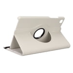 Tablet Case, Synthetic Leather Ultra Thin Adjustable Angle Tablet PC Case  for 10.4in Tablet White