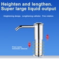 thumbnail image 4 of TIMIFIS Automatic Mixing Cup Sink Soap Extender Household Detergent Press Kitchen Sink Detergent Press Pump Head Extension Tube Heightened Apartment Essentials, 4 of 8