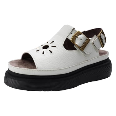 Sandales Espadrilles Mode à Plateforme pour Femmes Été 2025 Plage Fleur Ajourées Bout Ouvert Slingback Plates Épaisses
