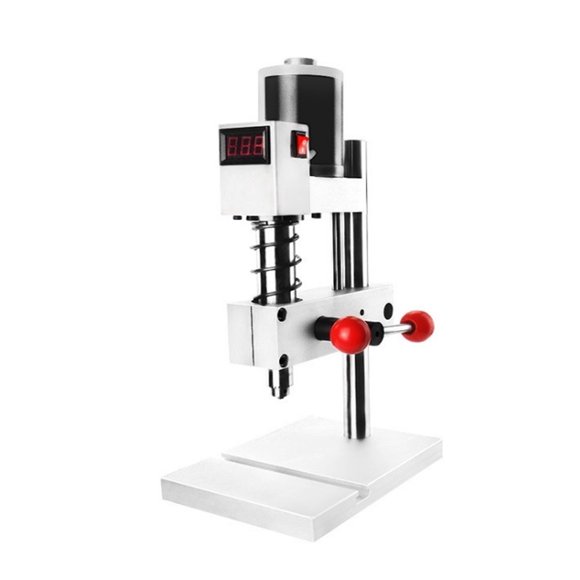 Electric Tapping Machine Small Milling Machine Desktop Mini Small Table Drilling Desktop Home Punching Machine ,Easy to Operate