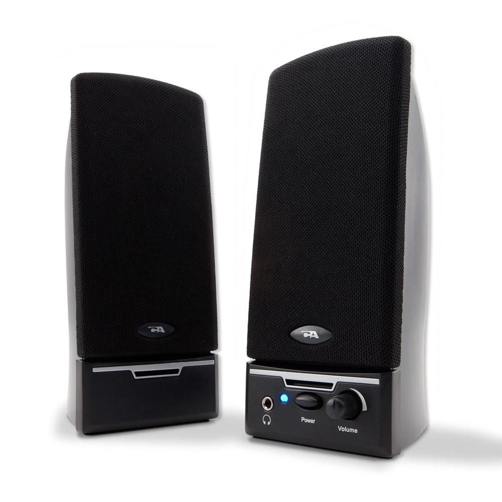 Cyber Acoustics 2 Haut-parleurs de bureau de 4W CA2014 -Noir