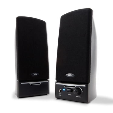 Cyber Acoustics CA2014 4W 2pc Desktop Speakers -Black