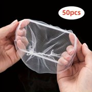 Triangular Drainage Filter Grid, Set of Disposable Trash Bags, Anti-Clogging, Garbage Strainer, Mesh Bag for Kitchen Sink, Waste Drainage Filter Hole