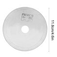 thumbnail image 4 of Lame en Acier Inoxydable, Disque de Coupe en Jade de Roue de Coupe, Stable Durable pour l'Émeraude de Jade, 4 of 8