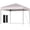 Yellow, variant on Costway 10 X 10 FT Pop up Canopy Tent with Portable Carrying Bag 8 Stakes 4 Wind Ropes