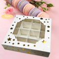 thumbnail image 4 of Paper Chocolate Packaging Box Cookie Boxes for suitable for Celebration Birthday Carnival Star marble, 4 of 9