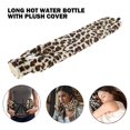 thumbnail image 1 of Extra Long Hot Water Bottle With Cover Faux Fur Knitted Removable Warm, 1 of 9