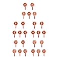 thumbnail image 1 of facefd 1/2/3/5 Dido 5pcs Storage Hooks Lemon Shape Wall Hangers Waterproof Sticky for Kitchen Bathroom Pink 5PCS, 1 of 6