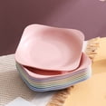 thumbnail image 4 of Yunuuuoa 2 Packs Square Snack Tray, Large Capacity Food Serving Platter, Durable Fruit and Candy Dish for Living Room Coffee Table, Home Kitchen Party Tray, Easy Clean Home Decor Servingware, 4 of 7