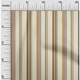 thumbnail image 1 of oneOone Cotton Flex Fabric Multicolor Stripe Printed Fabric 1 Yard 40 Inch Wide, 1 of 1