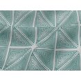 thumbnail image 4 of oneOone Viscose Jersey Fabric Dot & Triangle Block Print Fabric BTY 60 Inch Wide, 4 of 5