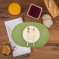thumbnail image 2 of MesaSe Woven Placemats Mat Waterproof 4Pcs Heat-Resistant And Durable Dining Table Mats Heat Insulation Pads, 2 of 8