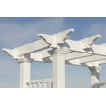 thumbnail image 3 of Vita Classic Fairfield Arbor, White Vinyl , VA84226, 3 of 6