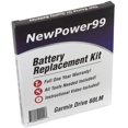 thumbnail image 1 of Garmin Drive 60LM Battery Replacement Kit with Tools, Video Instructions, Extended Life Battery and Full One Year Warranty, 1 of 2