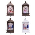 thumbnail image 3 of Christmas Candlestick Table Lamp Ornament  Hanging Wind Light Vintage LED Lantern, 3 of 10